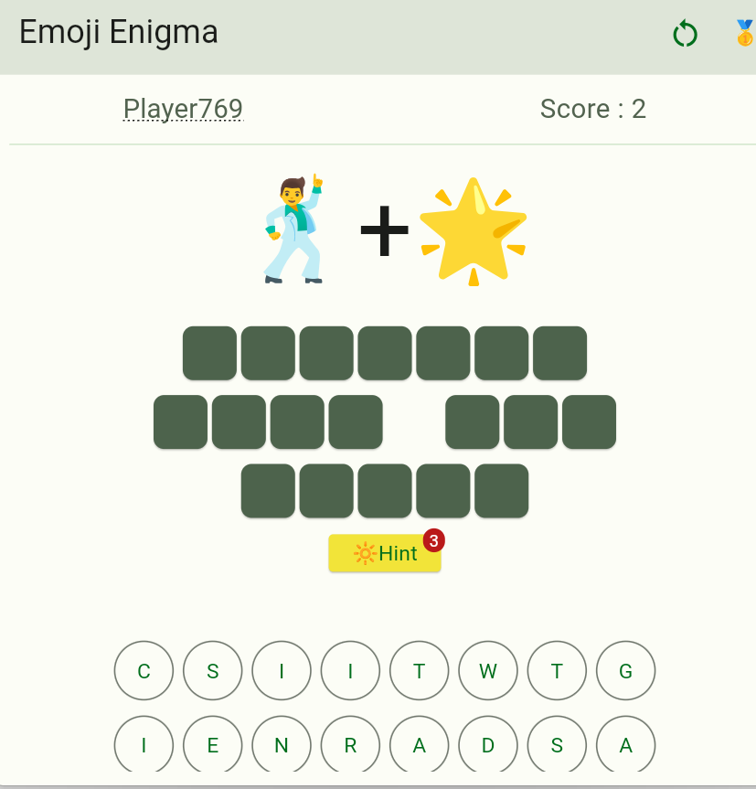 Emoji Enigma – emoji puzzle game